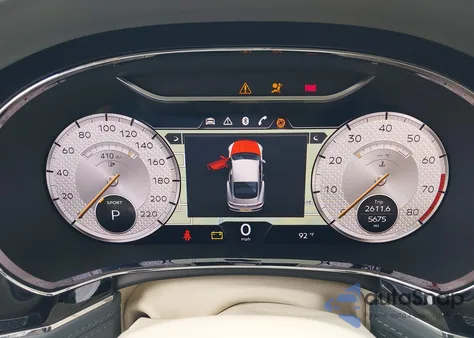 2023 Bentley Continental Gt Azure/Mulliner V8/S z USA, uszkodzony, nr VIN SCBCG2ZG3PC009386